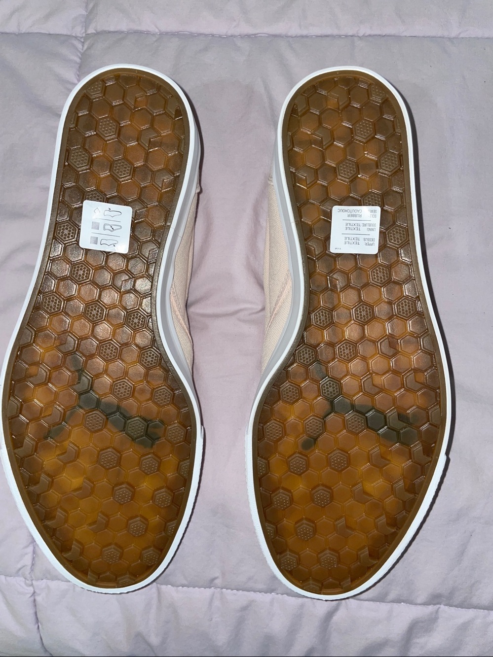 Slip-On Canvas Sneakers in Light Pink - Picture 8 of 8